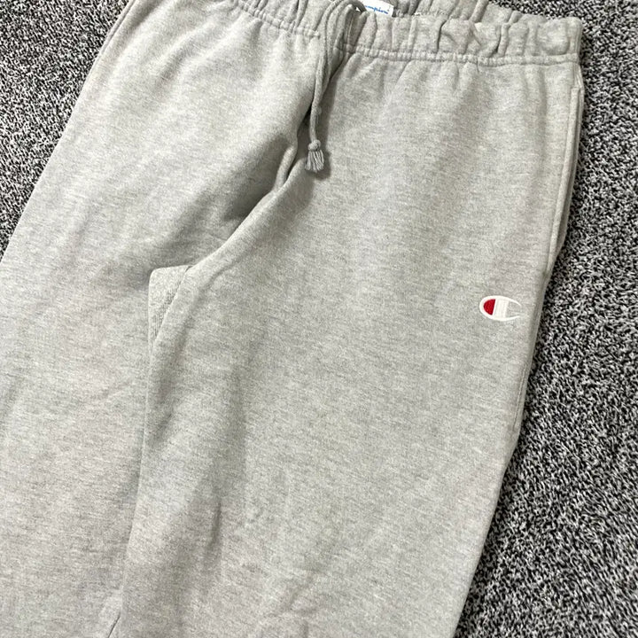 [BUNJANG] Champion Mini Logo Sweatpants Jogger Pants Grey Vintage / 빈티지9. 챔피온 미니 로고 스웻팬츠 조거팬츠 그레이