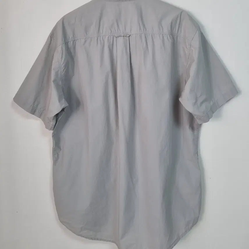 [BUNJANG] Beanpole Vintage Gray Oversized Half-Sleeve Shirt XL (105) / 오버핏 XL (105) 빈폴 빈티지 그레이 반팔셔츠