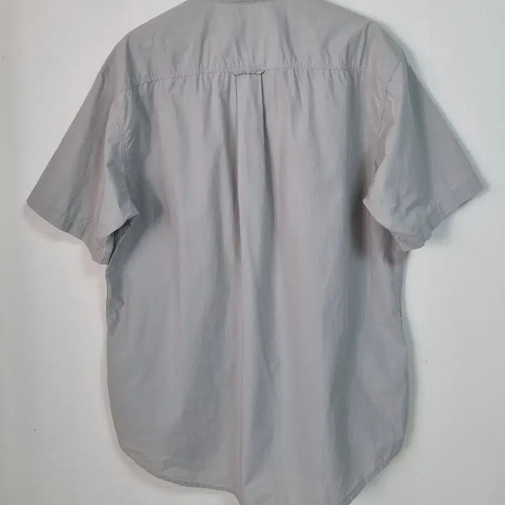 [BUNJANG] Beanpole Vintage Gray Oversized Half-Sleeve Shirt XL (105) / 오버핏 XL (105) 빈폴 빈티지 그레이 반팔셔츠