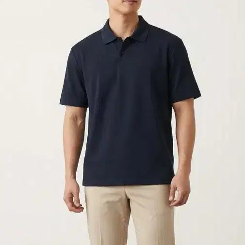 [BUNJANG] Xexymix Short-Sleeve Polo Shirt Black / [105]젝시믹스 반팔 카라티