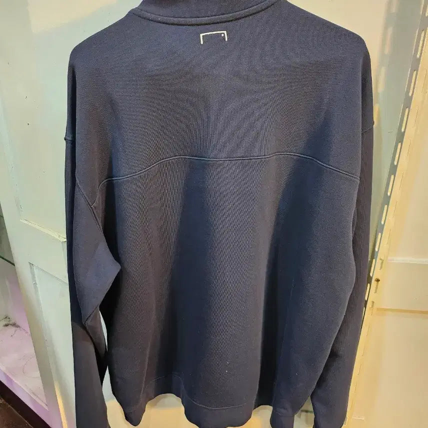 [BUNJANG] GOALSTUDIO Navy Half-Zip Sweatshirt XL / <만원빈티지>GOALSTUDIO 하프집업 네이비 맨투맨