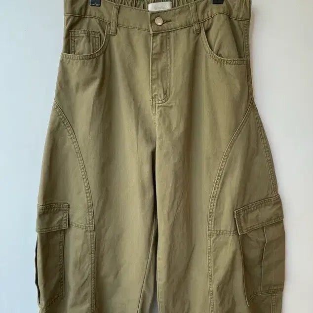 [BUNJANG] Weather Beige Curved Dyeing Cow Pants / 웨더 베이지 커브 다잉카오팬츠