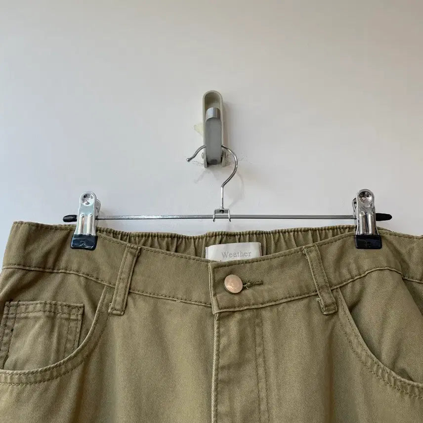 [BUNJANG] Weather Beige Curved Dyeing Cow Pants / 웨더 베이지 커브 다잉카오팬츠