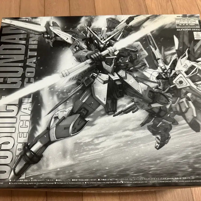 [BUNJANG] Bandai MG Justice Gundam Special Coating / 반다이 mg 저스티스 건담 스페셜 코팅