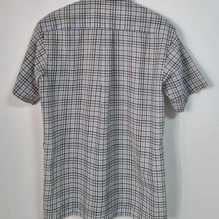 [BUNJANG] DAKS Check Short Sleeve Shirt / M (95) DAKS 닥스 체크 반팔셔츠