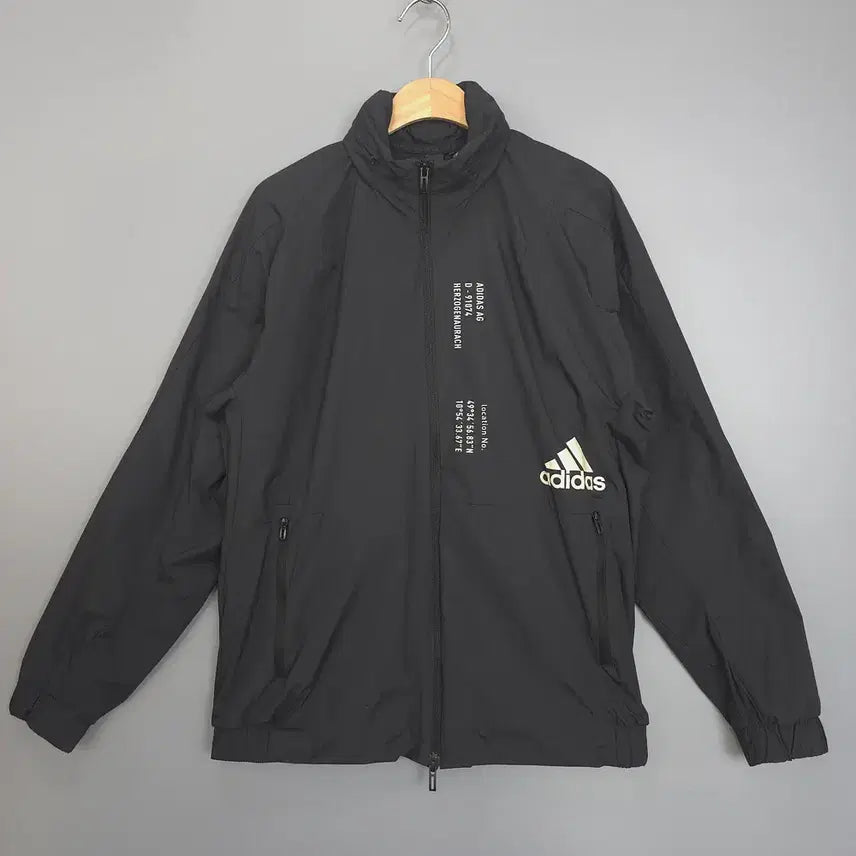 [BUNJANG] Adidas Functional Windbreaker Jacket L / 아디다스 adidas 바람막이 기능성 윈드브레이커 L