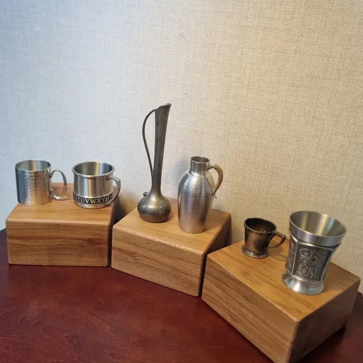 [BUNJANG] Vintage Pewter Trinket Bundle Set / [주석 소품] 사이즈 아담한 빈티지 주석 소품 일괄