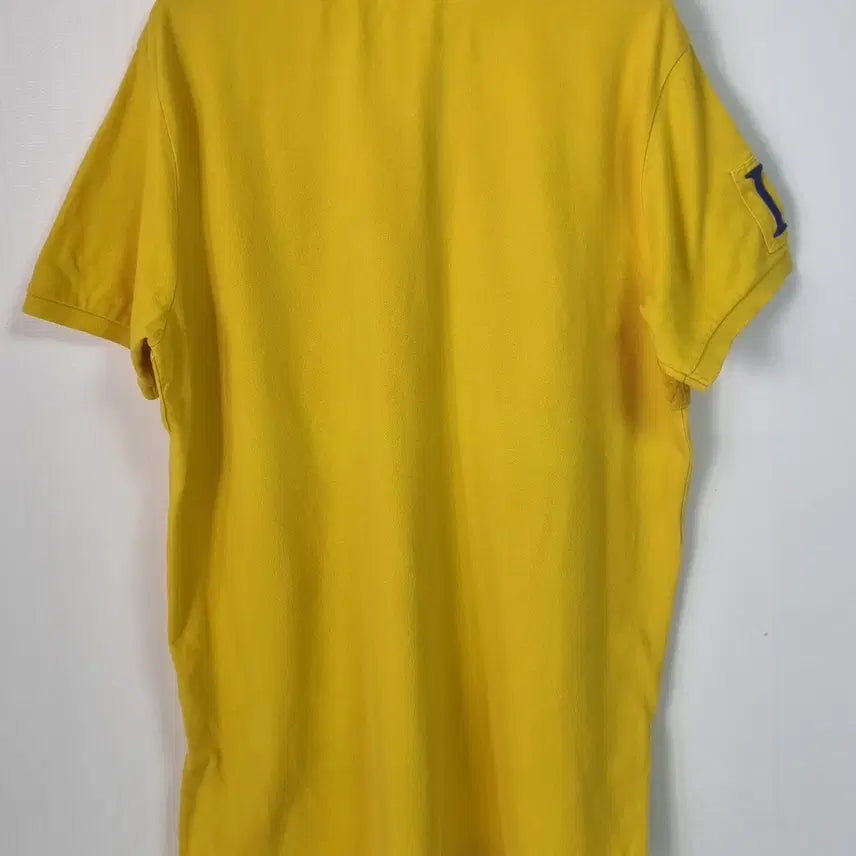 [BUNJANG] Polo Ralph Lauren Yellow Big Pony T-Shirt / XL ) 폴로랄프로렌 옐로우 빅포니 PK 반팔티