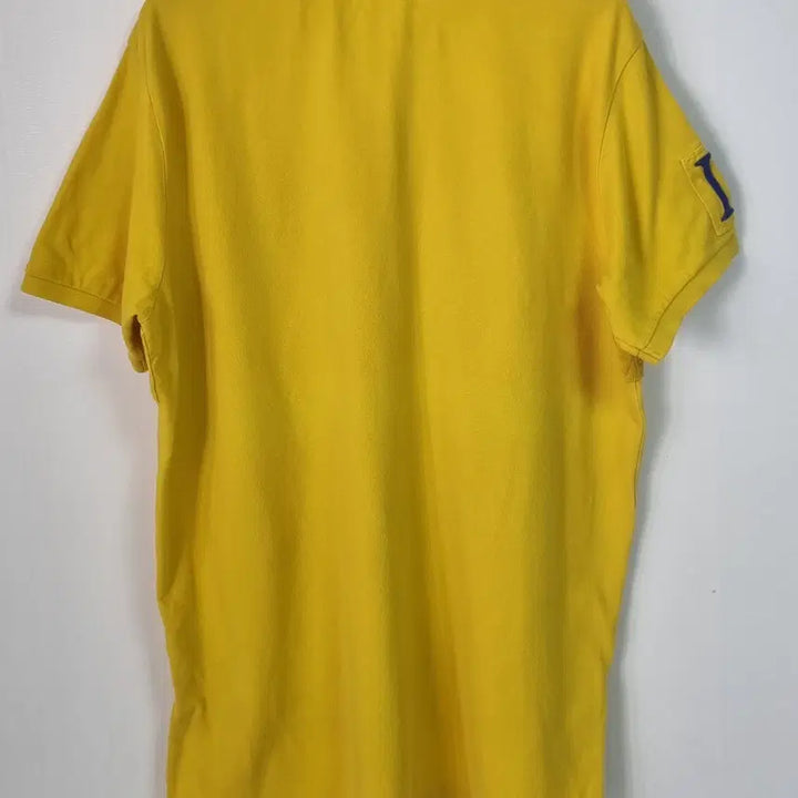 [BUNJANG] Polo Ralph Lauren Yellow Big Pony T-Shirt / XL ) 폴로랄프로렌 옐로우 빅포니 PK 반팔티
