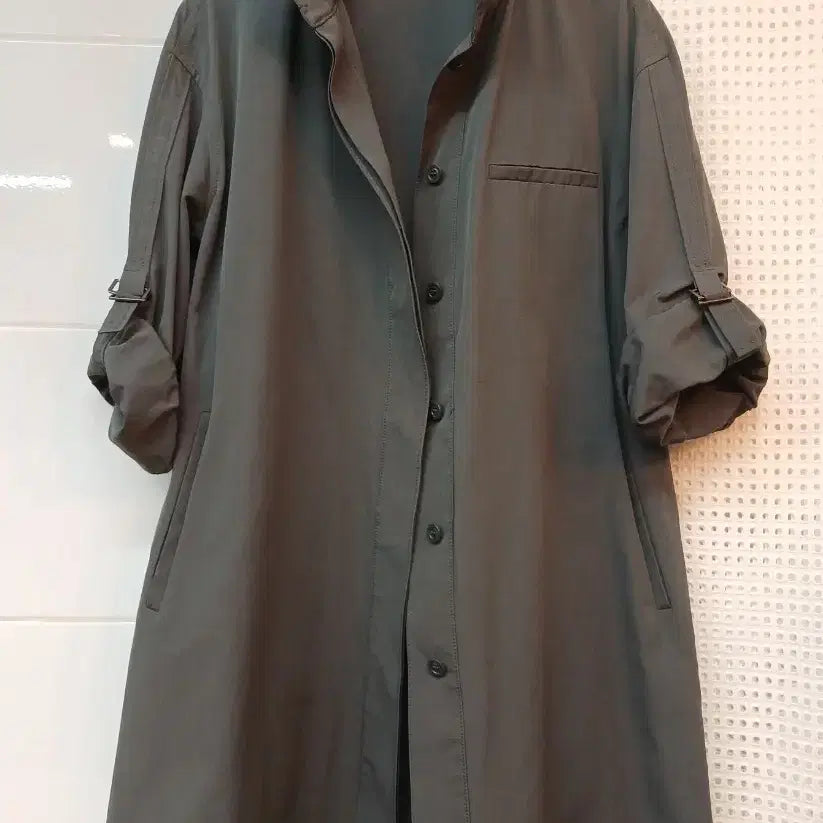 [BUNJANG] Renoma Roll-up Sleeve Coat / 레노마 코트 S