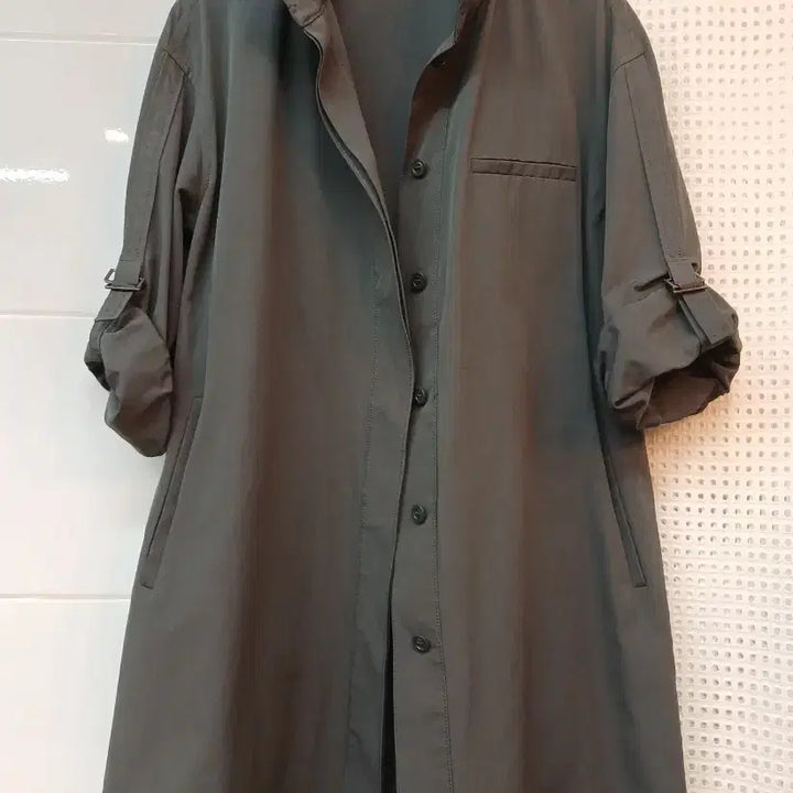 [BUNJANG] Renoma Roll-up Sleeve Coat / 레노마 코트 S