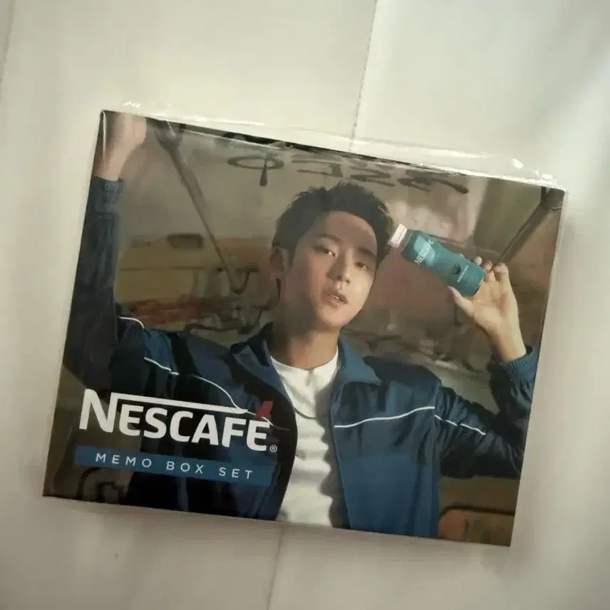 [BUNJANG] SEVENTEEN Mingyu Hong Kong Nescafe Memo Box Set (Sealed) / 세븐틴 민규 홍콩 네스카페 MEMO BOX SET (미개봉)