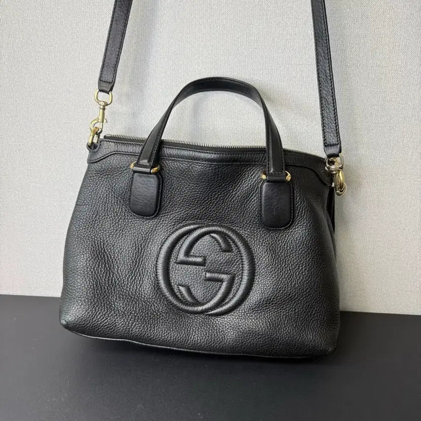 [BUNJANG] Gucci Soho Tassel Chain Tote Bag Shoulder Bag / 구찌 소호라인 테슬 체인 토트 겸 숄더백