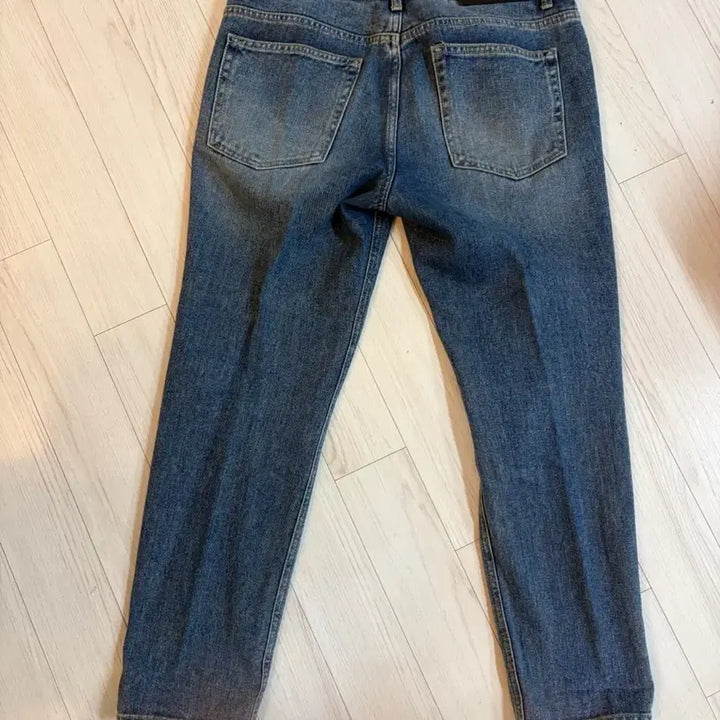 [BUNJANG] Solid Homme Cropped Mufchin Jeans (Size 48) / 정품 솔리드옴므 크롭무파진 청바지 48사이즈