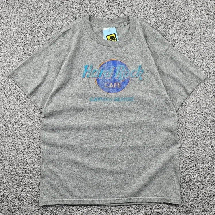 [BUNJANG] Hard Rock Cafe Gray T-Shirt (L) / 하드락카페 반팔 티셔츠 ( L ) / 12100