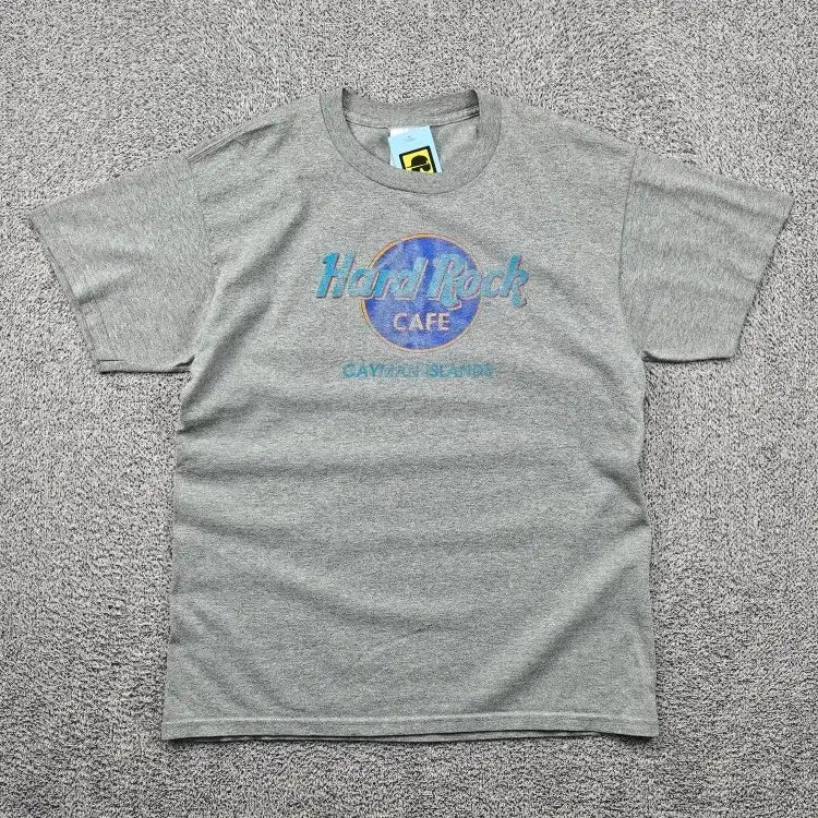 [BUNJANG] Hard Rock Cafe Gray T-Shirt (L) / 하드락카페 반팔 티셔츠 ( L ) / 12100
