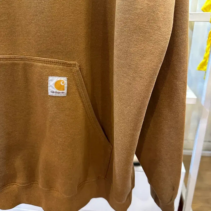 [BUNJANG] Carhartt Original Fit Pullover Hoodie Mustard XL / 칼하트 오리지널 핏 된장 미드웨이트 후드티 XL