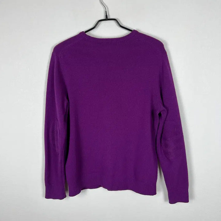 [BUNJANG] Hazzys Purple Round Knit Sweater L / 헤지스 퍼플 라운드 니트 남100 L 라덴 빈티지