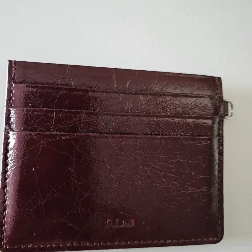 [BUNJANG] D.LAB Burgundy Card Wallet / D.LAB 카드지갑 버건디/새상품