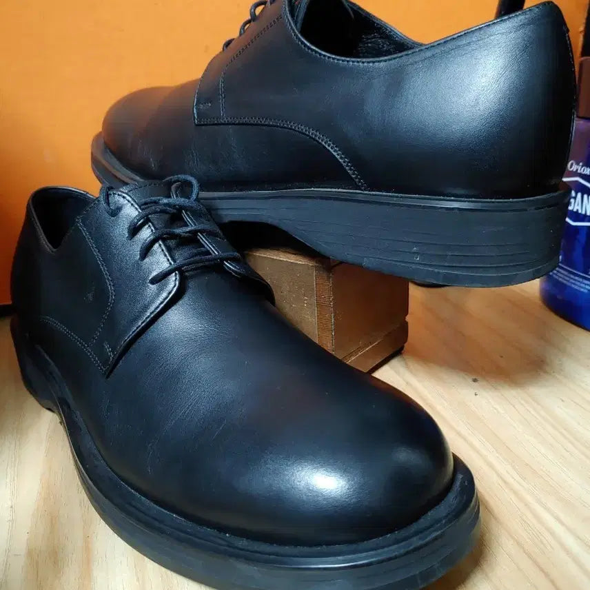[BUNJANG] mmrb Memorable Natural Leather Derby Shoes (Tagged 275, Recommended 270) / mmrb메모러블 천연가죽 더비슈즈(표기275 추천사이즈270)