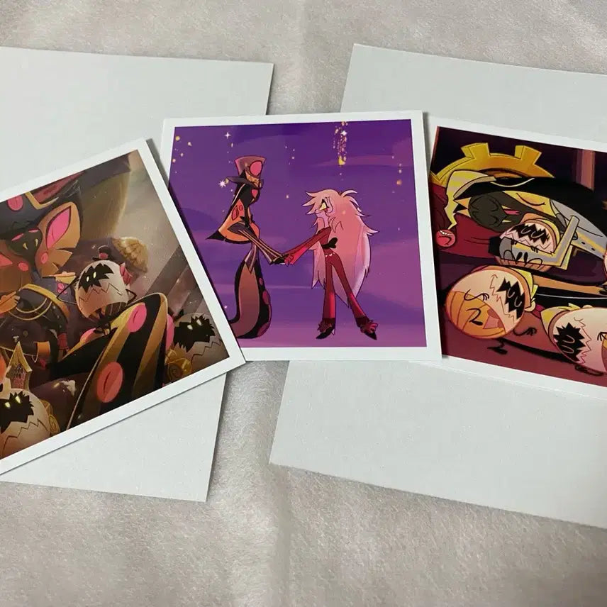 [BUNJANG] PENSUS Season 1 Square Polaroid Bundle Set / 펜셔스 경 3종 일괄 정사각 폴라로이드 해즈빈호텔