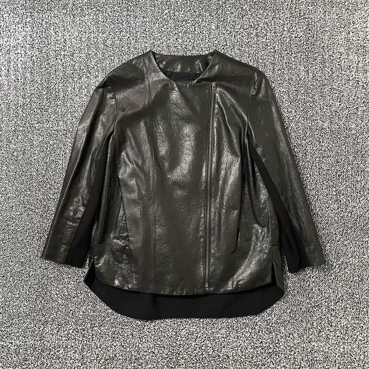 [BUNJANG] Vintage 9 Cobalt Italian Lambskin Leather Rider Jacket / 빈티지9. COBALT 코발트 이태리 양가죽 가죽자켓 레더 라이더