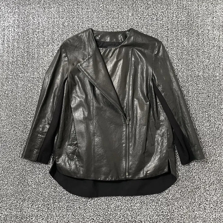 [BUNJANG] Vintage 9 Cobalt Italian Lambskin Leather Rider Jacket / 빈티지9. COBALT 코발트 이태리 양가죽 가죽자켓 레더 라이더