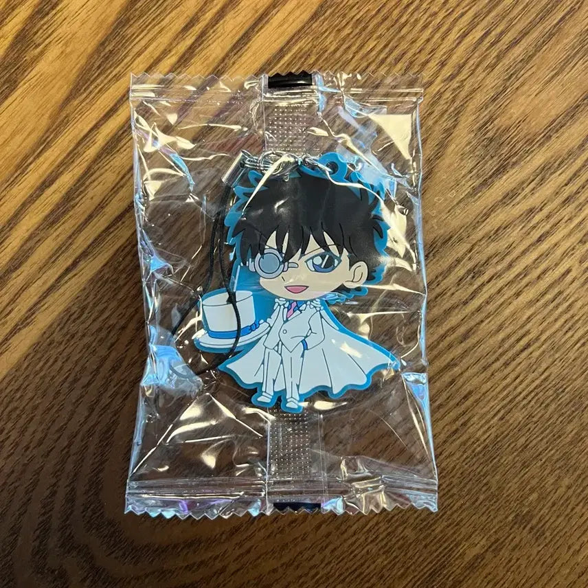 [BUNJANG] Detective Conan Kaito Kid Rubber Keyring Goods / 명탐정코난 (괴도키드) 러버 키링 굿즈 쿠로바 카이토