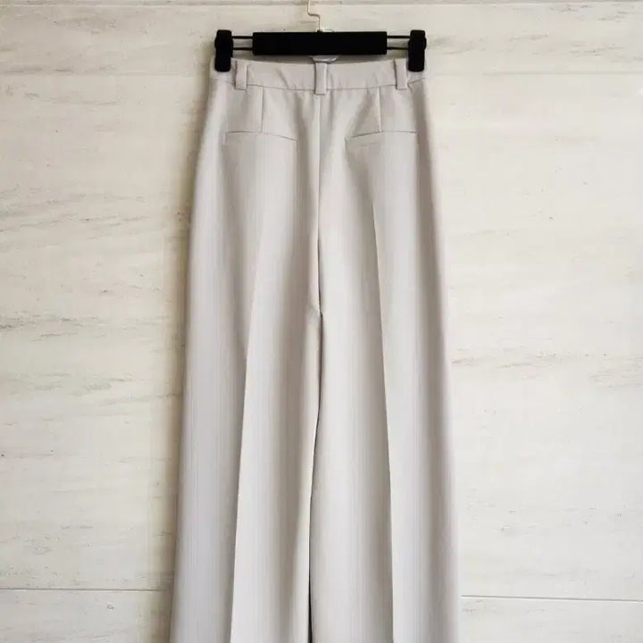 [BUNJANG] Sandro Two-Tuck Wide Pants Beige Size 43 / 산드로 투턱 와이드 팬츠 43사이즈 (구입가58만원)