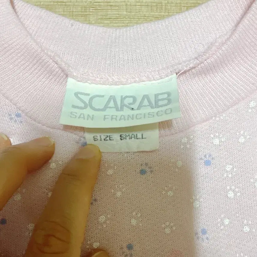 [BUNJANG] Vintage Scarab Cat Sweatshirt / 빈티지 scarab 고양이 맨투맨