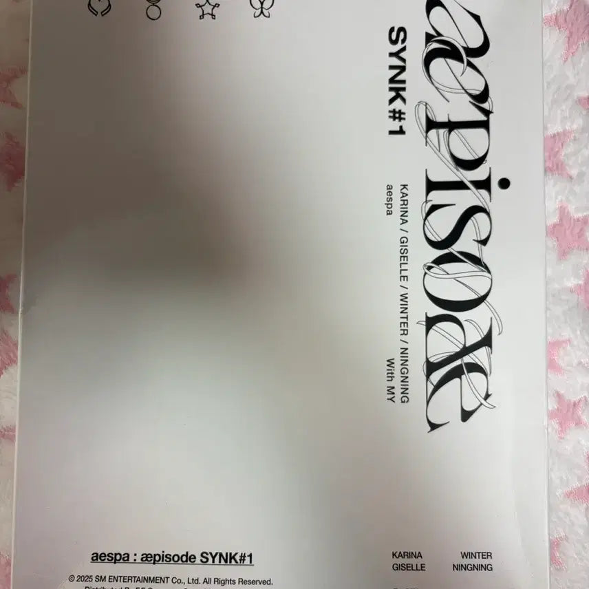[BUNJANG] Aespa SYNK DVD Binder Version Photocard Set / 에스파 synk DVD 바인더버전 판매