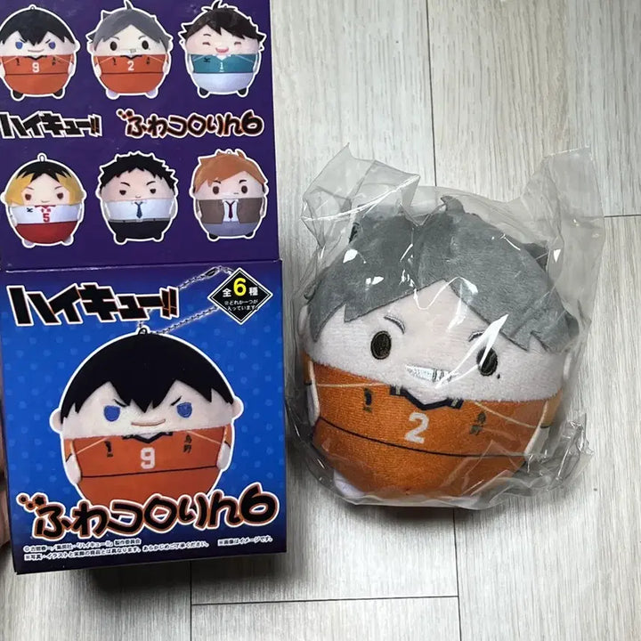 [BUNJANG] Haikyuu!! Fuwakororin Vol. 6 Karasuno Sugawara Koushi Plush Doll / 하이큐 후와코로링 6탄 인형 누이 카라스노 스가와라 코시