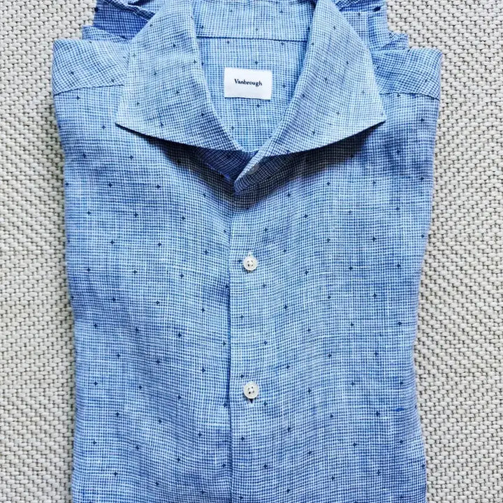 [BUNJANG] VANBROU CANCLINI Linen Shirt / 밴브루 CANCLINI 린넨 셔츠 100