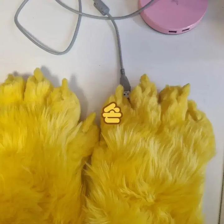 [BUNJANG] Fursuit Paws, Hands, and Arm Covers Set / 퍼슈트 발,손,팔토시