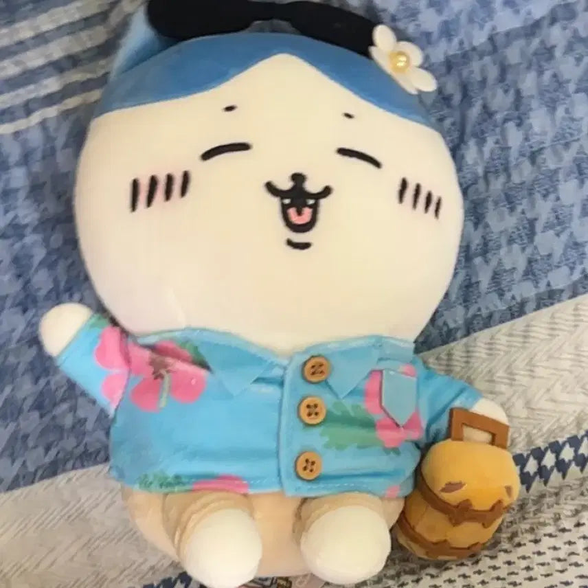 [BUNJANG] Chiikawa Hachiwara S Plush / 치이카와 여행 하치와레 s 누이