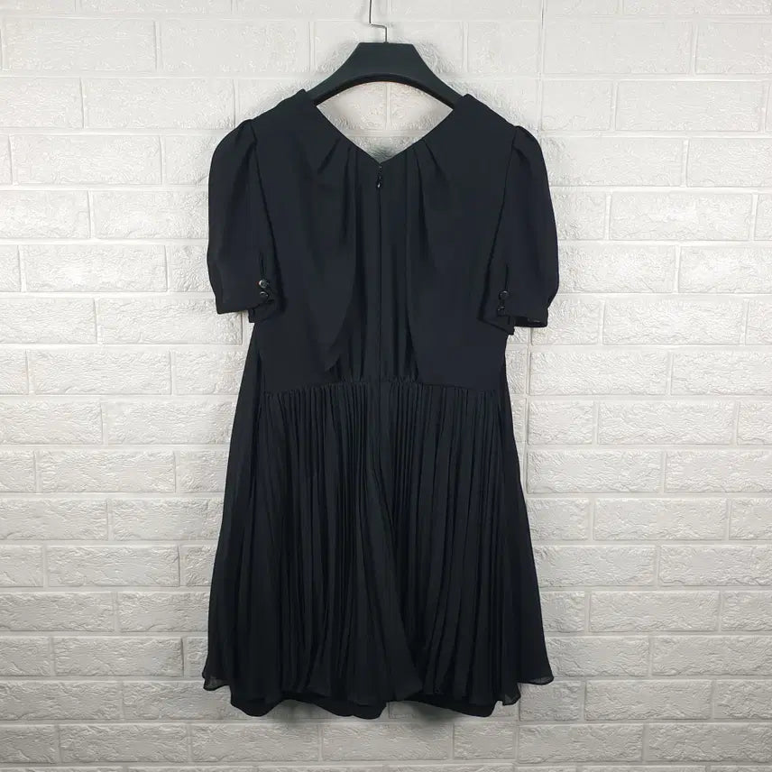 [BUNJANG] ON&amp;ON Black Pleated Dress / [85]온앤온 블랙 플리츠 원피스