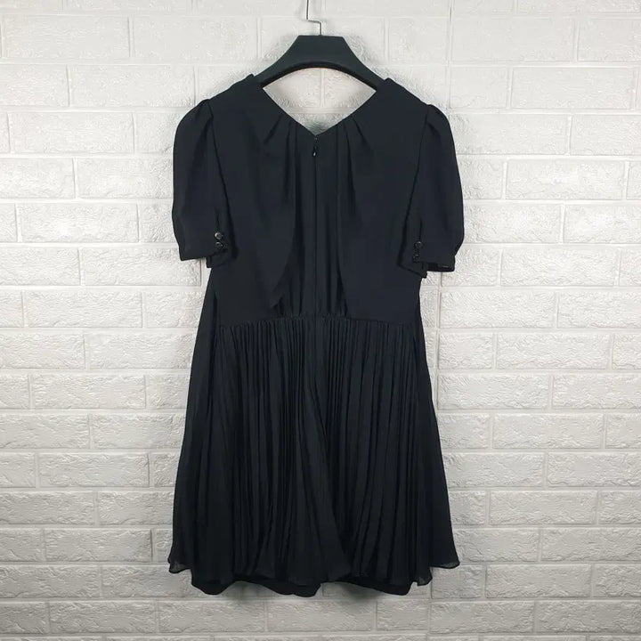 [BUNJANG] ON&amp;ON Black Pleated Dress / [85]온앤온 블랙 플리츠 원피스
