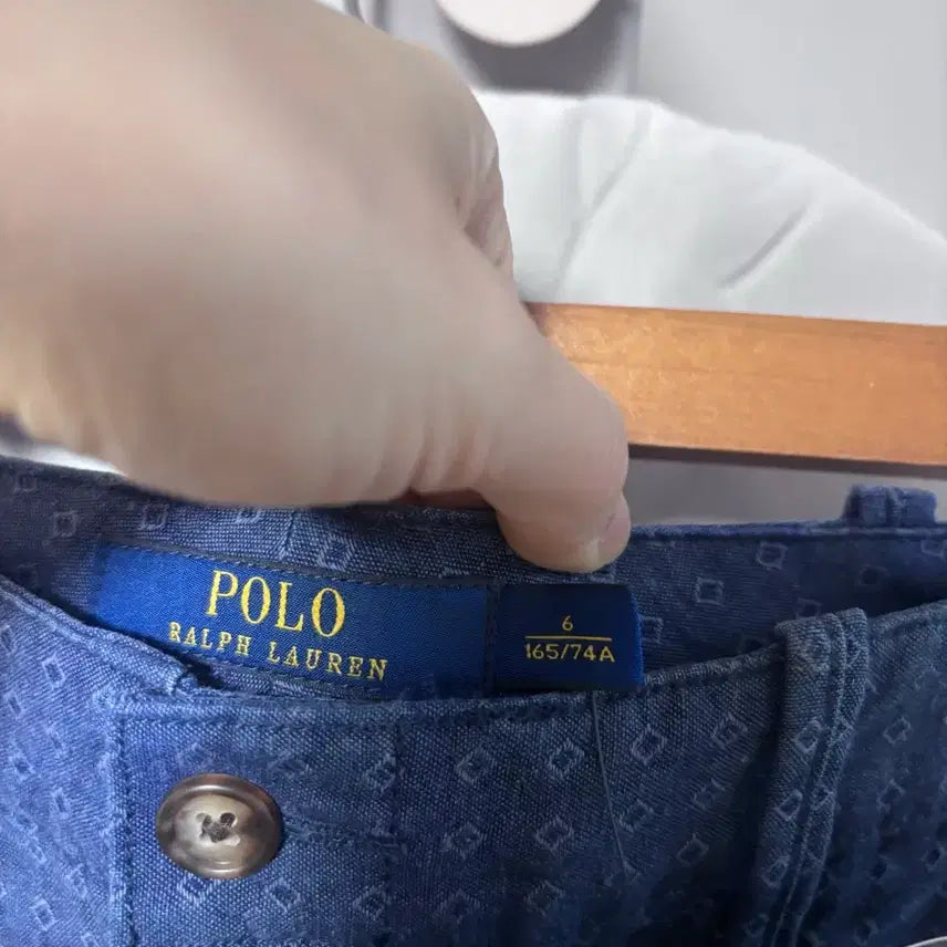 [BUNJANG] Polo Ralph Lauren Navy Patterned Shorts Size 6 / 폴로 반바지 여성 6사이즈