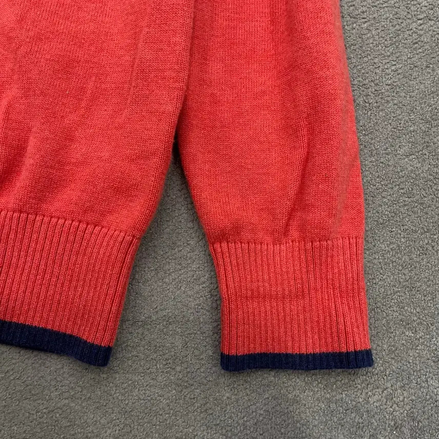 [BUNJANG] Tommy Hilfiger Striped Half-Neck Knit Sweater / L 타미힐피거 스트라이프 하프넥 니트