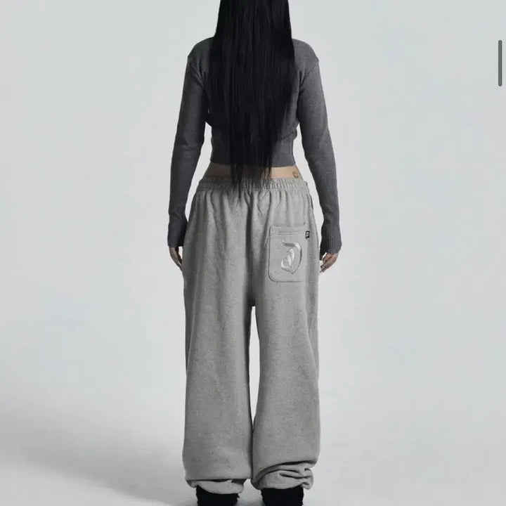[BUNJANG] ODDOR MOLLY Wide Jogger Pants Gray / 오도어 몰리 와이드 조거 팬츠 그레이
