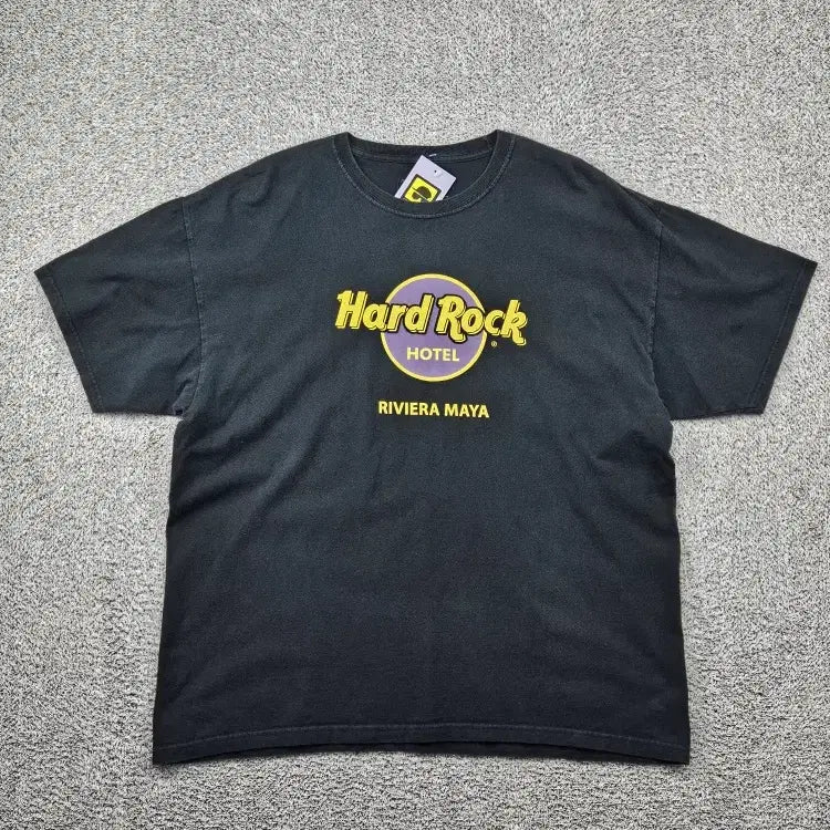 [BUNJANG] Hard Rock Cafe Black Short Sleeve T-Shirt (Estimated L) / 하드락카페 반팔 티셔츠 ( L추정 ) / 12102