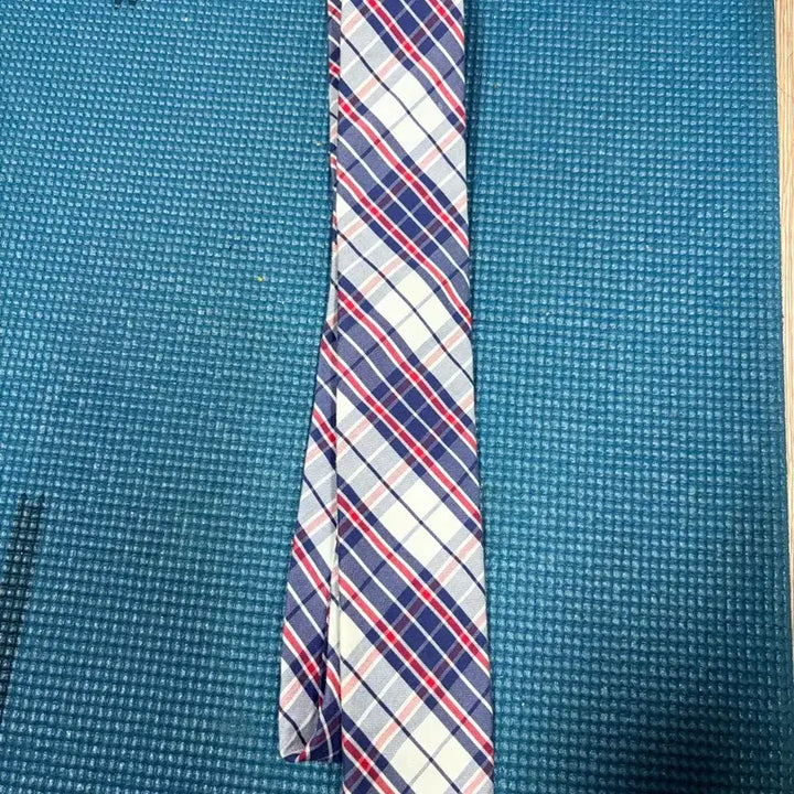 [BUNJANG] J.Crew Madras Check Narrow Tie / J.CREW 마드라스 체크 넥타이