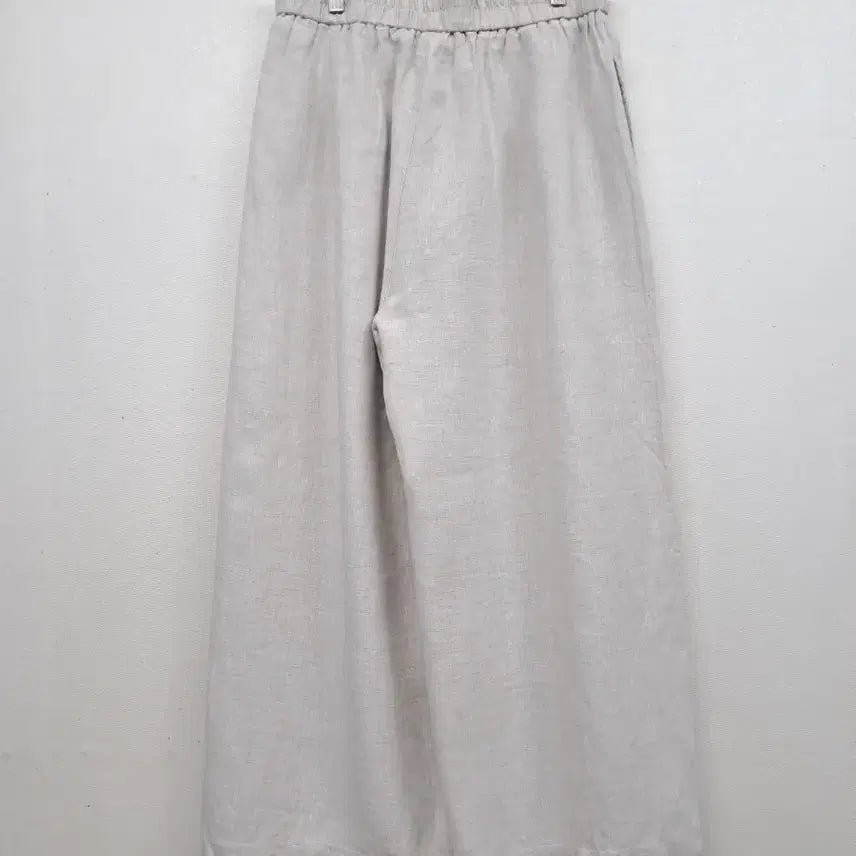 [BUNJANG] Linen Blend Skirt Pants (Size L) / 마 치마바지L