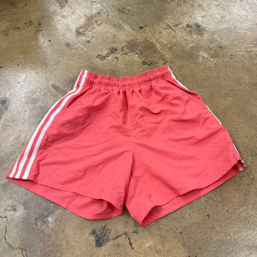 [BUNJANG] Adidas Three-Stripes Shorts Coral / [정품/M] 아디다스 삼선 반바지 코랄