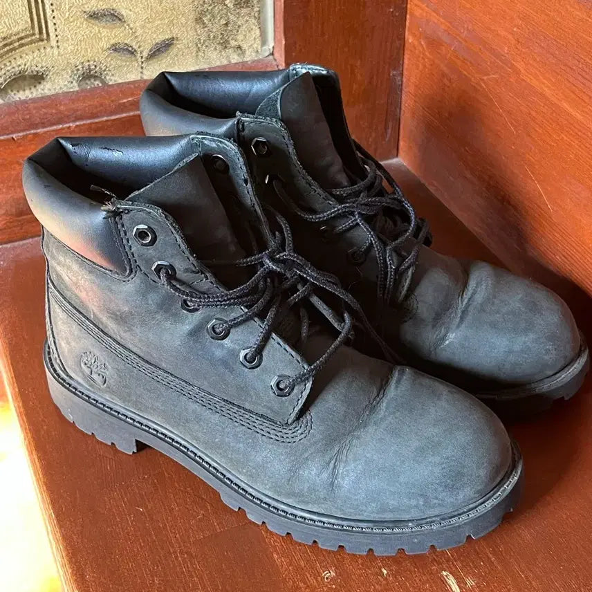 [BUNJANG] Timberland 6-Inch Premium Boots (Wheat Nubuck, Size UK 2.5) / 팀버랜드 6인치 프리미엄 부츠 12707M uk2.5