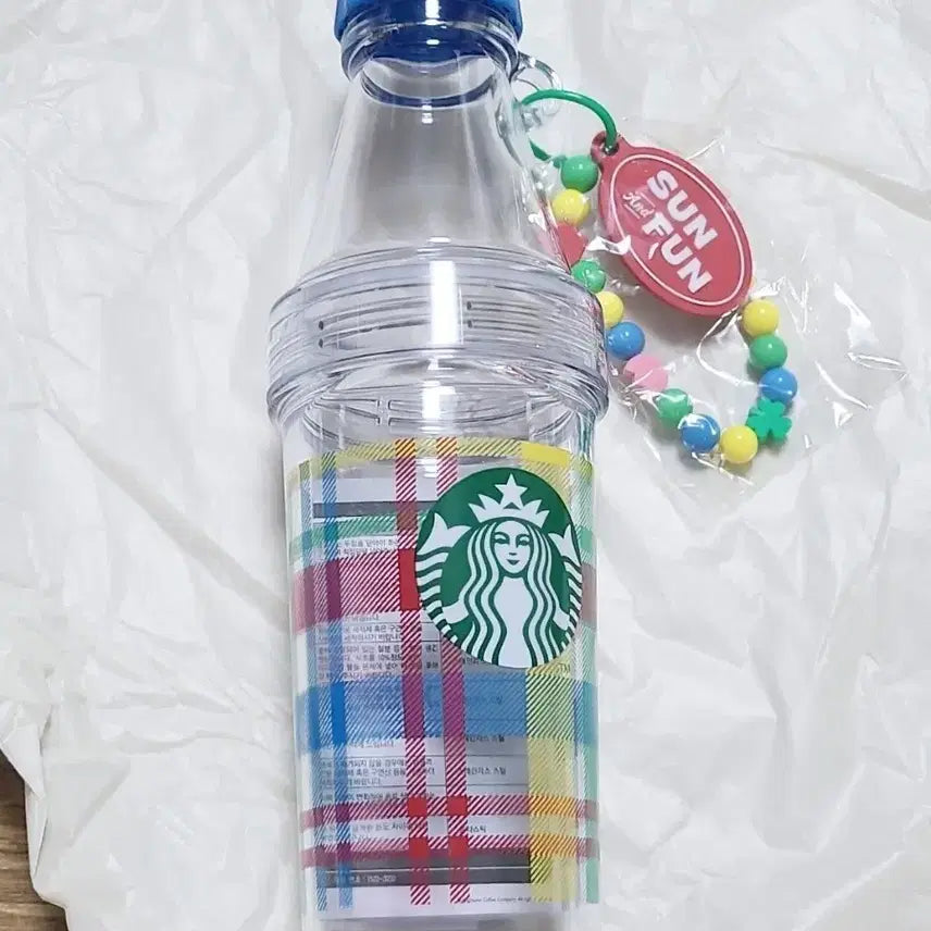 [BUNJANG] Starbucks Summer Check PB Water Bottle 591ml / 스타벅스 서머 체크 피비 워터보틀 591ml 미사용 새상품