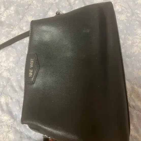 [BUNJANG] Nine West Black Crossbody Bag / 나인웨스트 블랙 크로스백 가방