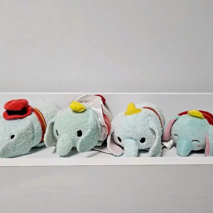 [BUNJANG] Disney Dumbo Tsum Tsum Plush Set / 디즈니 덤보 쯔무쯔무 썸썸인형 일괄