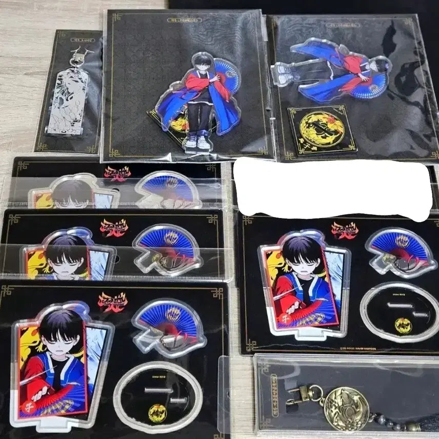 [BUNJANG] JYP (Group) Jakdu Jadagam Acrylic Stand Diorama Keyring Bundle Set / (일괄) 작두 자대감 아크릴 스탠드 디오라마 키링