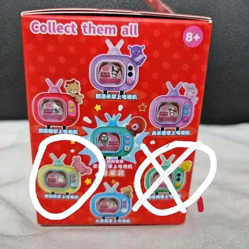 [BUNJANG] Sanrio Hello Kitty 50th Anniversary TV Shaped Figure / 산리오 헬로키티 50주년 TV 피규어